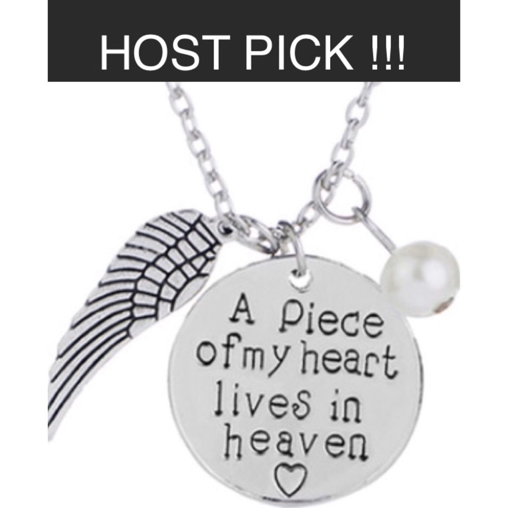 ❣️New “A Piece Of My Heart...”18” Necklace - Picture 1 of 9